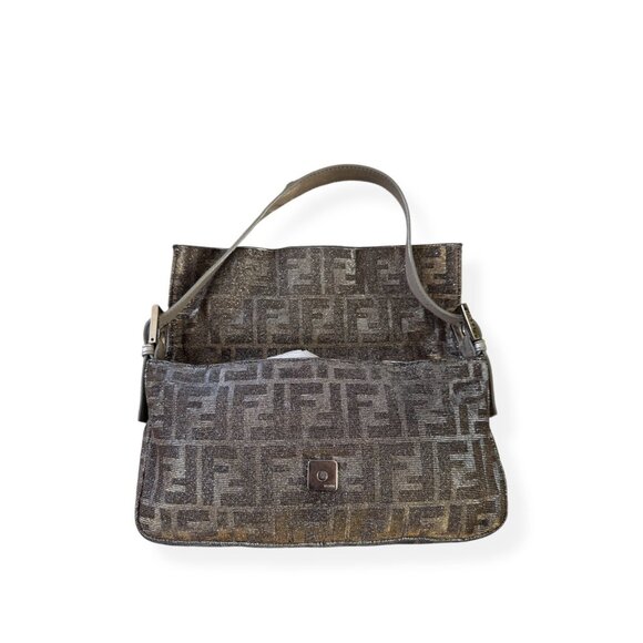 Fendi glitter zucca baguette - Picture 3 of 8